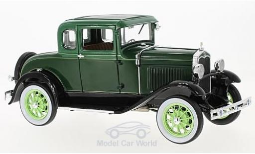 Modelauto Ford Model A Coupe groen 1931 1/18 Sun Star