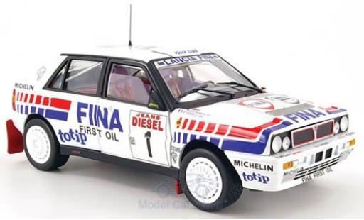 Modelauto Lancia Delta HF Integrale 16V No.1 Fina Rally WM Rally Sanremo 1991 D.Auriol/B.Occelli 1/18 Sun Star