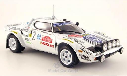Modelauto Lancia Stratos HF No.2 Rally WM Rally Sanremo 1979 Tony/M.Mannini zonder Vitrine 1/18 Sun Star