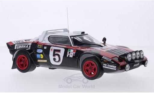 Modelauto Lancia Stratos HF Rally No.5 Pirelli Rally WM Rally Monte-Carlo 1978 inklusive Abdeckung f&Atilde;&frac14;r Zusatzscheinwerfer F.Bacci/A.Bernacchini 1/18 Sun Star