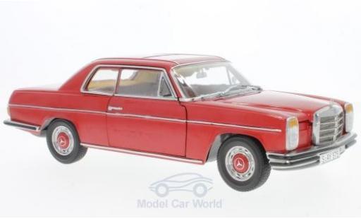 Modelauto Mercedes 280 Coupe C/8 rood 1973 1/18 Sun Star
