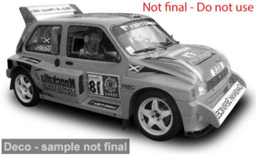 Modelauto MG Metro 6R4 Donegal International Rally 2010 #18 1/18 Sun Star