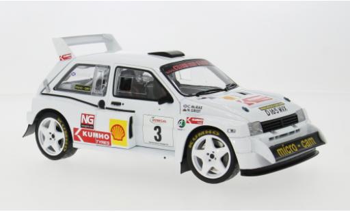 Modelauto MG Metro 6R4 No.3 Donegal International Rally 2006 1/18 Sun Star