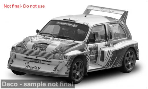 Modelauto MG Metro 6R4 Rallylegend 2019 #18 1/18 Sun Star