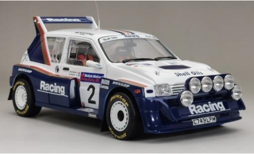 Modelauto MG Metro 6R4 RHD No.2 Rothmans Racing British Midland Ulster Rally 1986 J.McRae/I.Grindrod 1/18 Sun Star