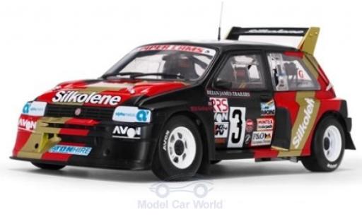 Modelauto MG Metro 6R4 RHD No.3 Silkolene Rally-Cross 1986 W.Gollop 1/18 Sun Star