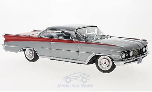 Modelauto Oldsmobile 98 Hardtop metallic grijs/rood 1959 1/18 Sun Star