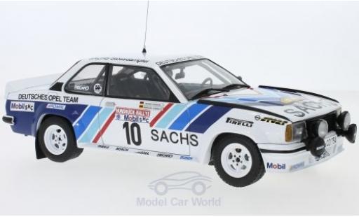 Modelauto Opel Ascona 400 No.10 Deutsches Team Sachs Rally DM Rally Hunsr&Atilde;&frac14;ck 1980 R.Hainbach/W.Hohenadel 1/18 Sun Star