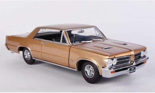 Modelauto Pontiac GTO 1964 gold 1/18 Sun Star