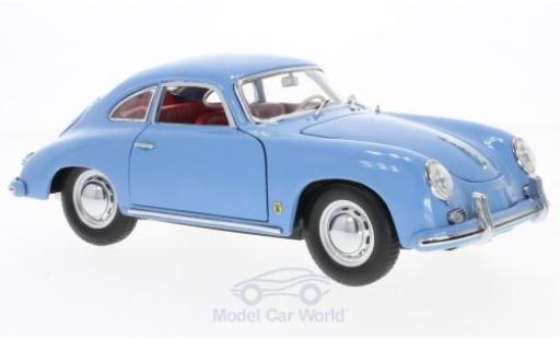 Modelauto Porsche 356 A 1500 GS Carrera GT blauw 1957 1/18 Sun Star