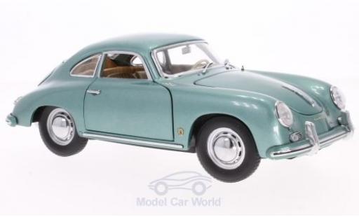 Modelauto Porsche 356 A 1500 GS Carrera GT metallic groen 1957 1/18 Sun Star