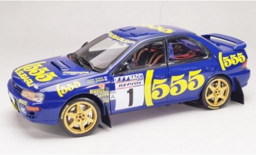 Modelauto Subaru Impreza 555 No.1 Rally Catalunya 1996 C.McRae/D.Ringer 1/18 Sun Star