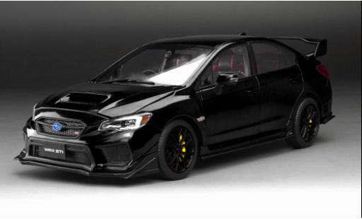 Modelauto Subaru WRX STI (S207) zwart 2018 1/18 Sun Star
