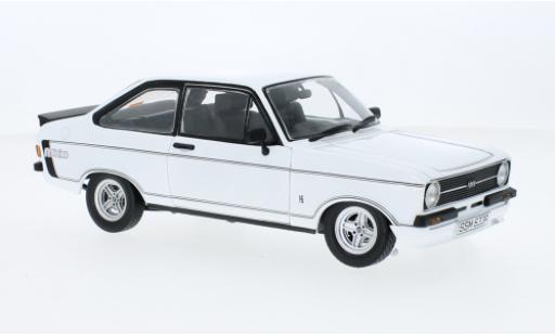 Modelauto Ford Escort Mexico MkII wit RHD 1976 1/18 Sun Star