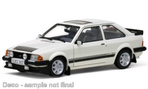 Modelauto Ford Escort RS 1600i MKIII wit 1984 1/18 Sun Star