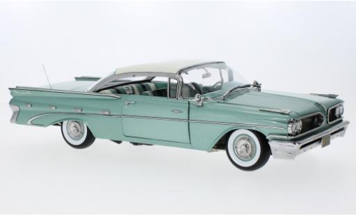 Modelauto Pontiac Bonneville Hardtop Hard Top metallic groen/beige clair 1959 1/18 Sun Star