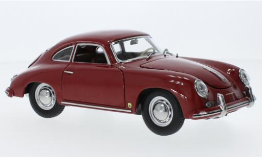 Modelauto Porsche 356 A A 1500 GS Carrera GT rood fonc&Atilde;&copy; 1957 1/18 Sun Star