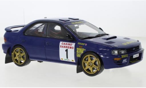 Modelauto Subaru Impreza 555 No.1 Rally WM Rally San Remo 1996 1/18 Sun Star
