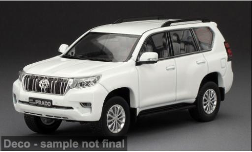 Modelauto Toyota Land Cruiser Prado wit 2018 1/43 Sun Star