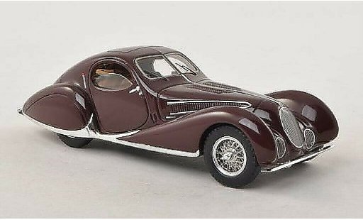 Talbot Lago Base 1/43 Minichamps T 150 C-SS Coupe rood 1937 modelauto