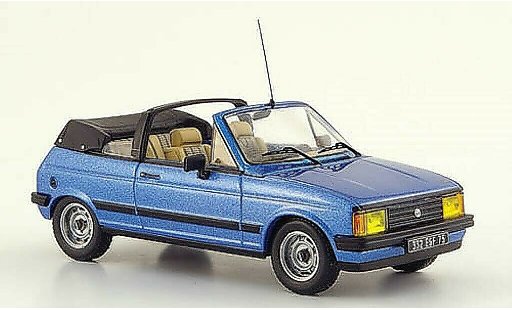 Talbot Samba Cabrio 1/43 IXO blauw 1983 modelauto