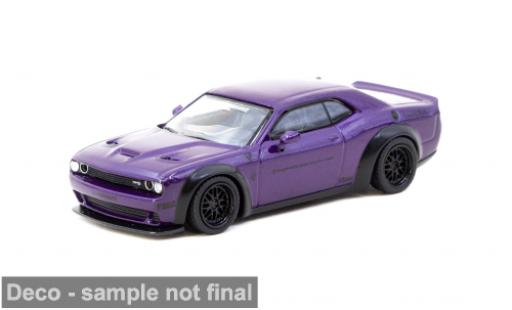 Modelauto Dodge Challenger SRT Hellcat lila 1/64 Tarmac Works
