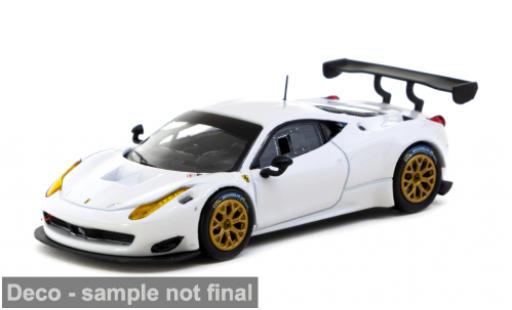 Modelauto Ferrari 458 Italia GT3 wit 1/64 Tarmac Works