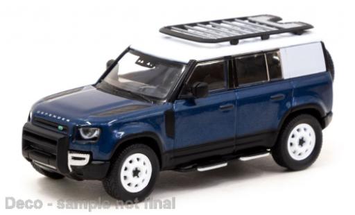 Modelauto Land Rover Defender 110 blauw 1/64 Tarmac Works