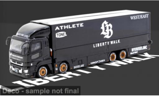 Modelauto Mitsubishi Fuso Super Great Liberty Walk 1/64 Tarmac Works
