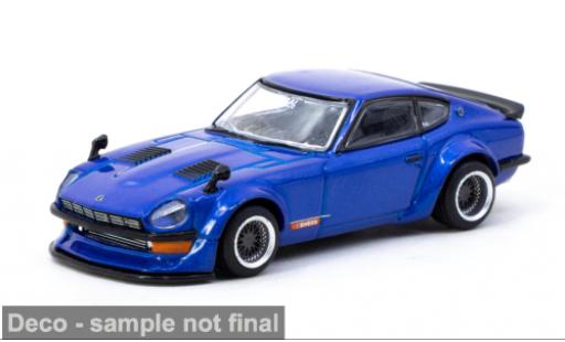 Modelauto Nissan Fairlady Z S30 () blauw 1/64 Tarmac Works