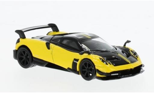 Modelauto Pagani Huayra BC geel 1/64 Tarmac Works