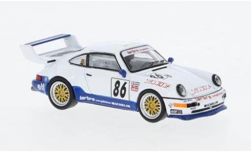 Modelauto Porsche 911 Turbo S LM GT No.86 1000 Km Suzuka 1994 1/64 Tarmac Works