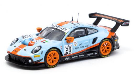 Modelauto Porsche 911 GT3 R (997) No.20 Gulf 24h Spa 2019 .Lietz/M.Christensen/K.Estre 1/64 Tarmac Works