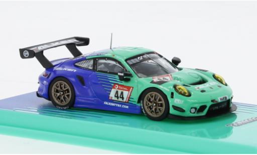 Modelauto Porsche 911 GT3 R (997) No.44 Falken 24h N&Atilde;&frac14;rburgring 2019 1/64 Tarmac Works