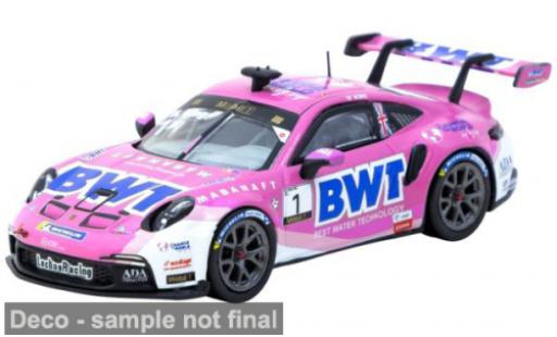 Modelauto Porsche 911 GT3 Mobil 1 Supercup 2024 BWT #1 1/64 Tarmac Works
