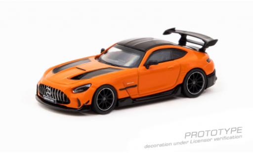 Modelauto Mercedes AMG GT Black Series oranje 1/64 Tarmac Works