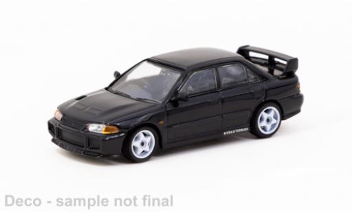 Modelauto Mitsubishi Lancer Evolution III GSR &Atilde;&copy;volution zwart 1/64 Tarmac Works