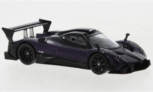 Modelauto Pagani Zonda R paars 1/64 Tarmac Works