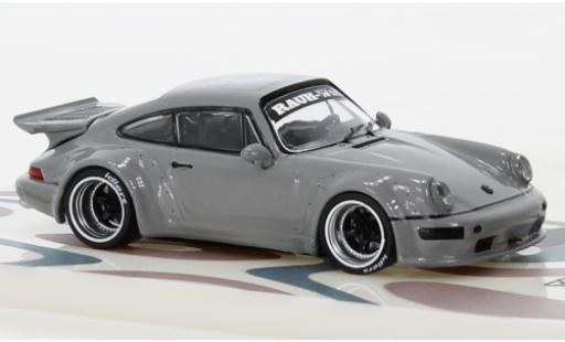 Modelauto Porsche 911 RWB grijs clair 1/64 Tarmac Works