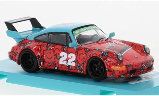 Modelauto Porsche 911 RWB Mr.Men & Little Miss 1/64 Tarmac Works