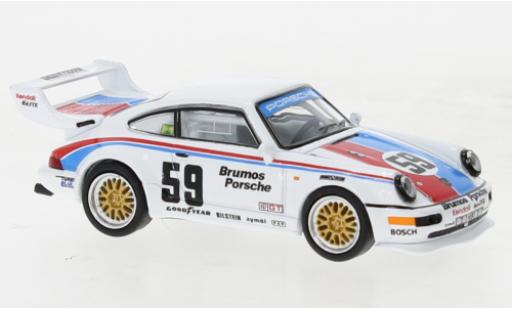 Modelauto Porsche 911 Turbo S (964) LM GT No.59 Brumos 12h Sebring 1 1/64 Tarmac Works