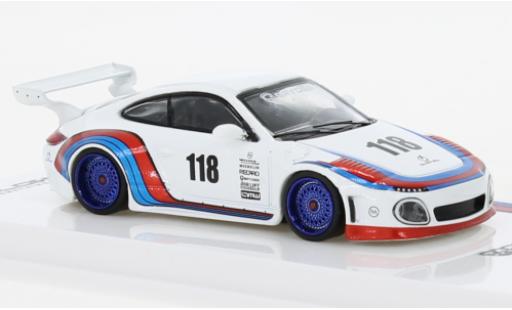 Modelauto Porsche 911 Base Old & New Martini 1/64 Tarmac Works