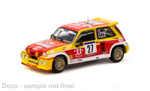 Modelauto Renault 5 Maxi Turbo No.27 Rally WM Tour de Corse 198 1/64 Tarmac Works