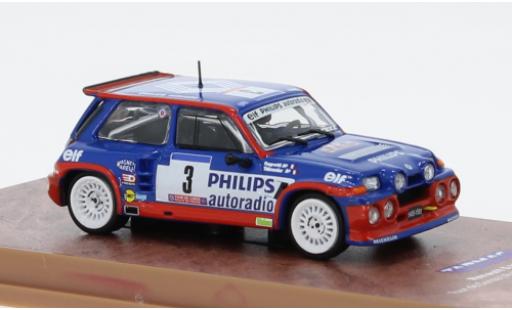 Modelauto Renault 5 Maxi Turbo No.3 Rally WM Tour de Corse 198 1/64 Tarmac Works