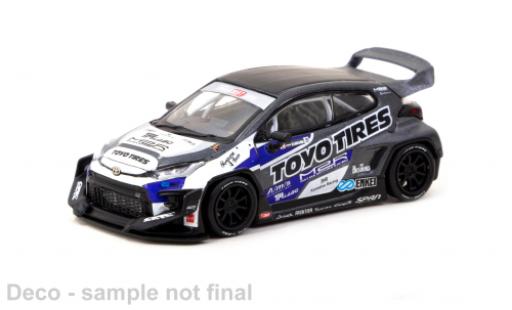 Modelauto Toyota Yaris Pandem GR Toyo Tires 1/64 Tarmac Works