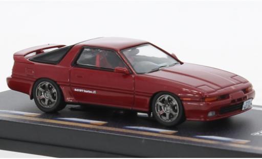 Modelauto Toyota Supra Base rood RHD 1/64 Tarmac Works