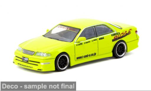 Modelauto Toyota Mark JZX100 II groen 1/64 Tarmac Works