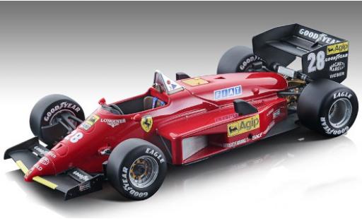 Modelauto Ferrari 156 156/85 -85 No.28 Scuderia formule 1 GP N&Atilde;&frac14;rburgring 1985 y compris les Decals S.Johansson 1/18 Tecnomodel
