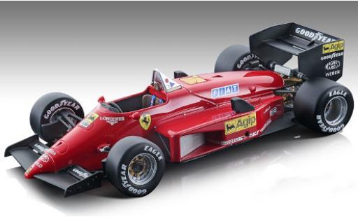 Modelauto Ferrari 156 156/85 -85 Scuderia formule 1 1985 Pressefahrzeug y compris les Decals M.Alboreto 1/18 Tecnomodel
