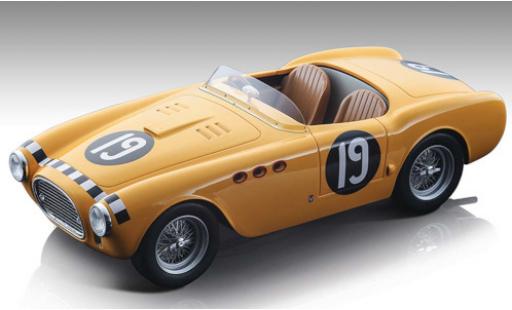 Modelauto Ferrari 225 S RHD No.19 GP Portugal 1952 C.de olijfgroenera 1/18 Tecnomodel